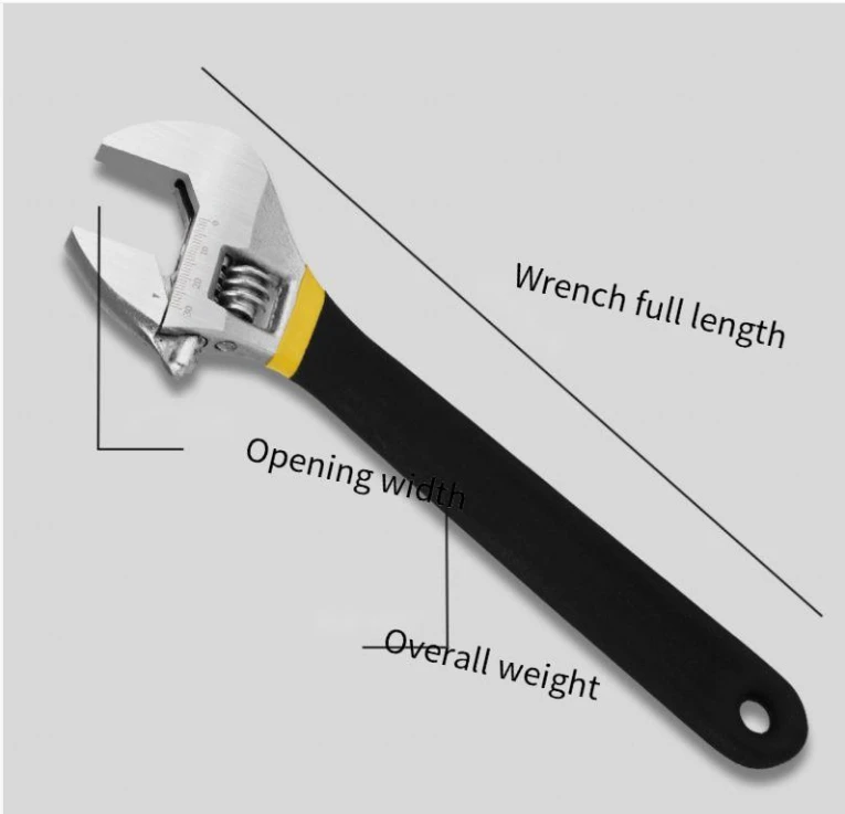 NASTAVLJIV plastični KLJUČ 250MM