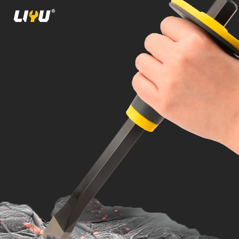 Chisel Concrete Tools Chromium Vanadium Steel Chisel Alloy Chisel Head Stonemason Chisel Flat Shovel 25*19*300mm best